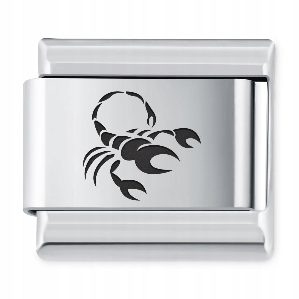

Italian Charms Znak Zodiaku Skorpion Grawer