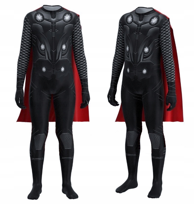 STRÓJ PRZEBRANIE KOSTIUM THOR COSPLAY SKIN FESTIWAL KONWENT 158/164