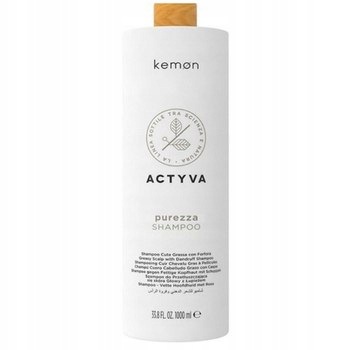 Kemon Actyva Purezza Shampoo (normální olejový šampon) 1000 ml