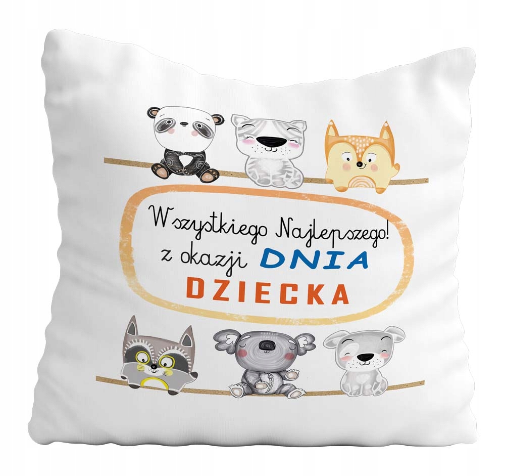 

Poduszka Dzień Dziecka Życzenia