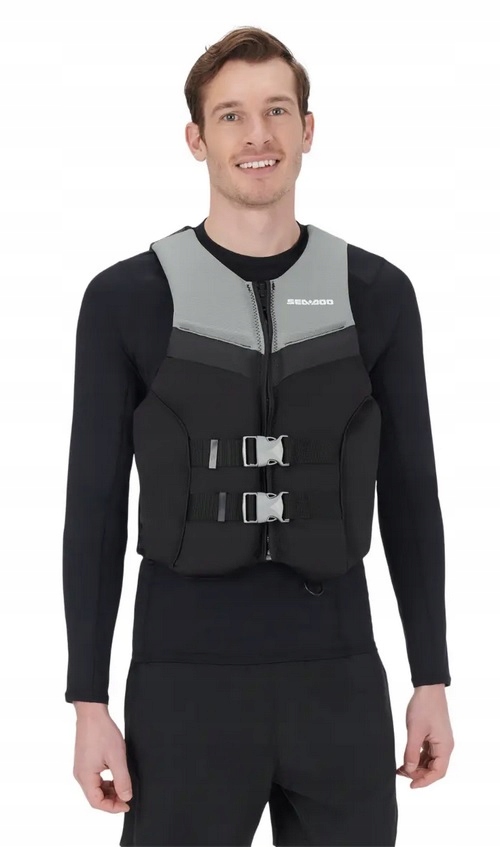 Kapoková vesta Sea-doo Airflow Pfd šedá M Brp 2859850609