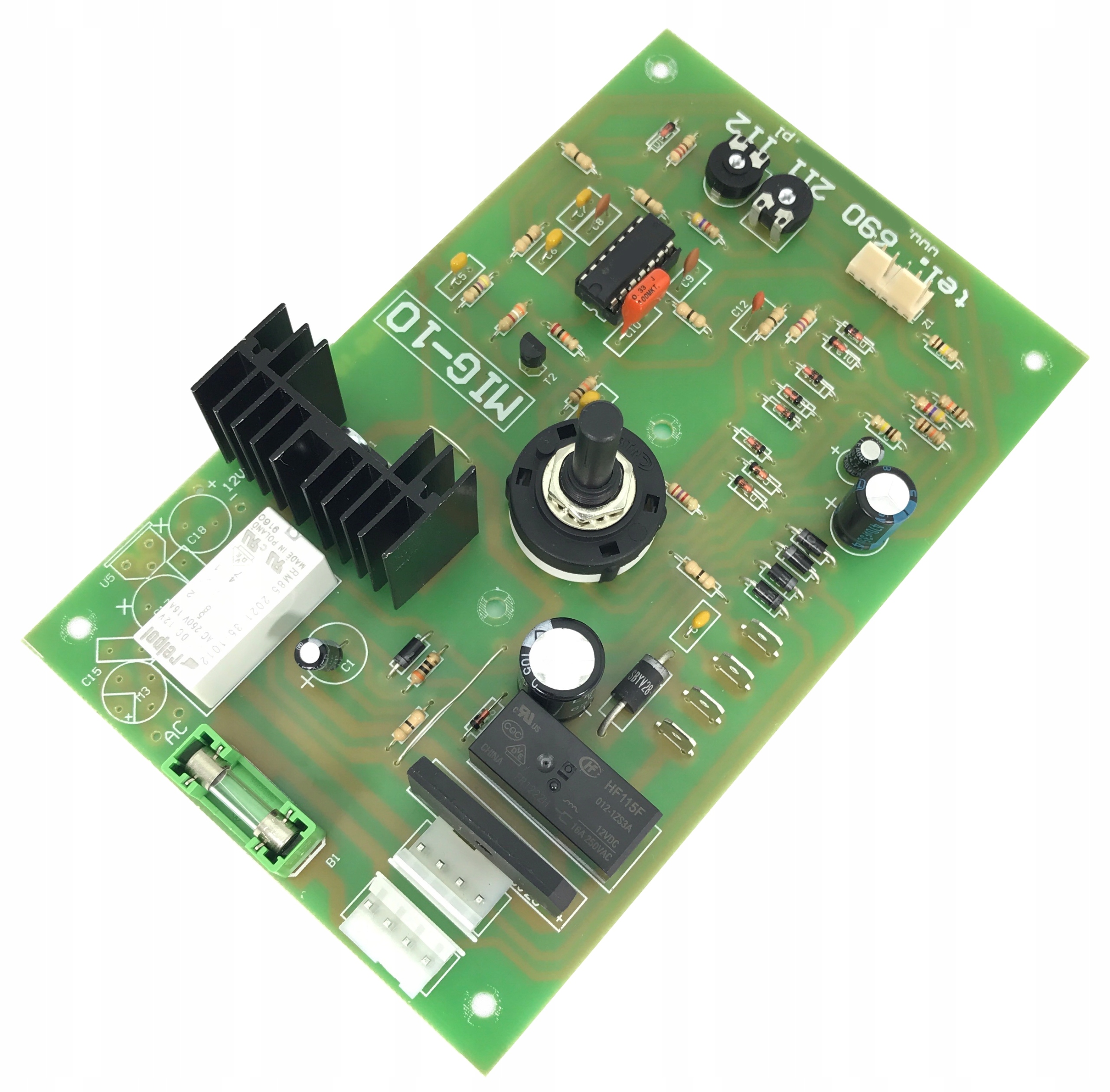 MIG-10 dwutakt czterotakt punktowe przerywane Model e-platine elektra Beckum 001 rev 03