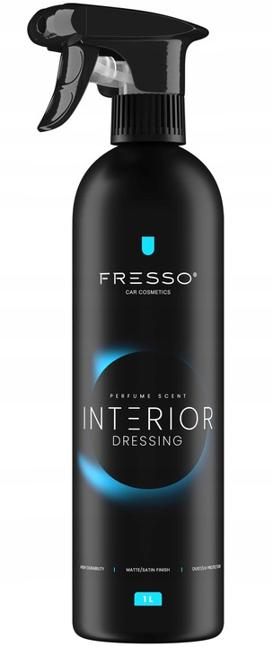 Fresso Interior Dressing Do Plastików Gumy Wnętrza Auta Kokpitu 1000 ML
