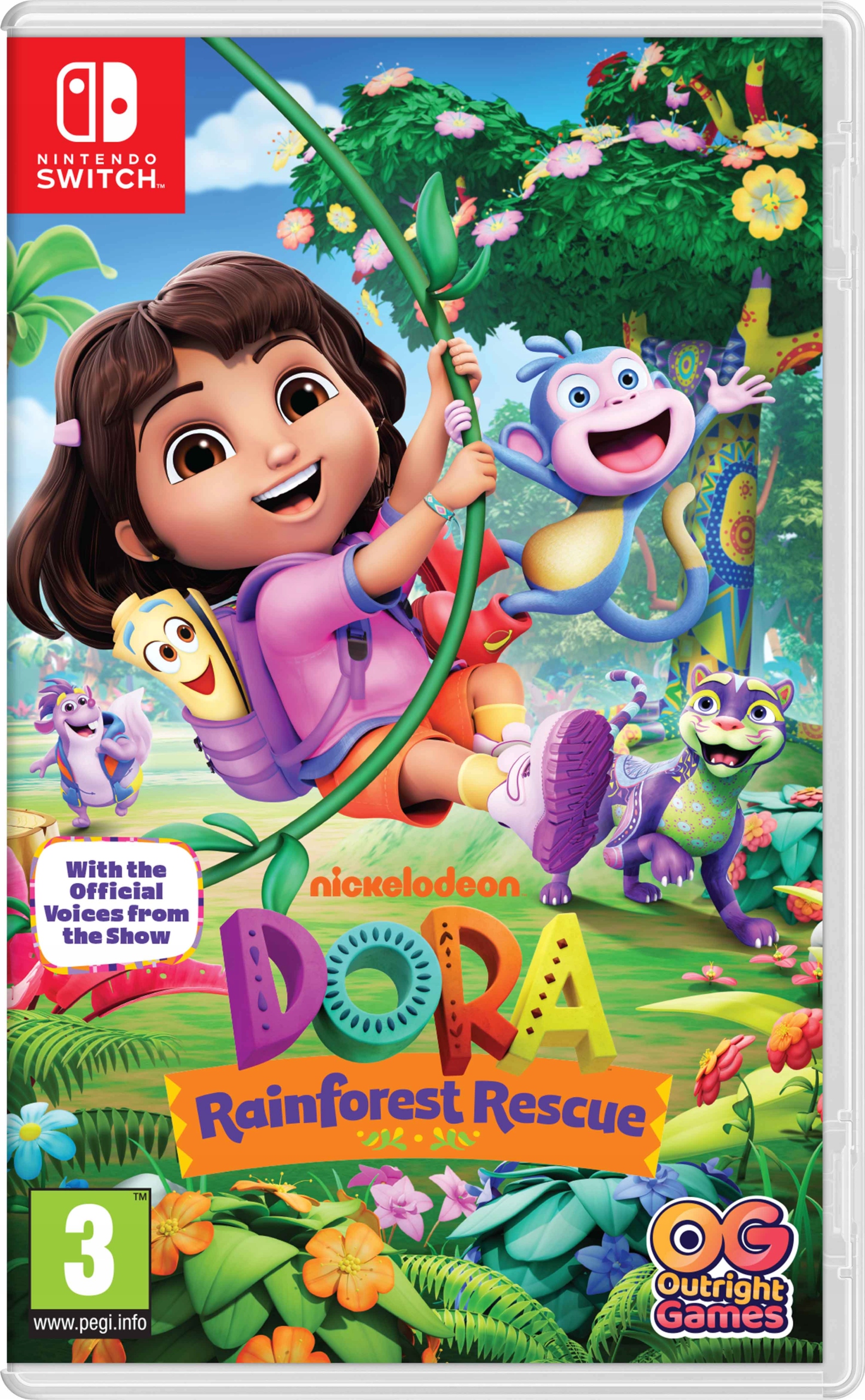 Dora Rainforest Rescue I Nintendo Switch I Nsw I Kartridż I Pl