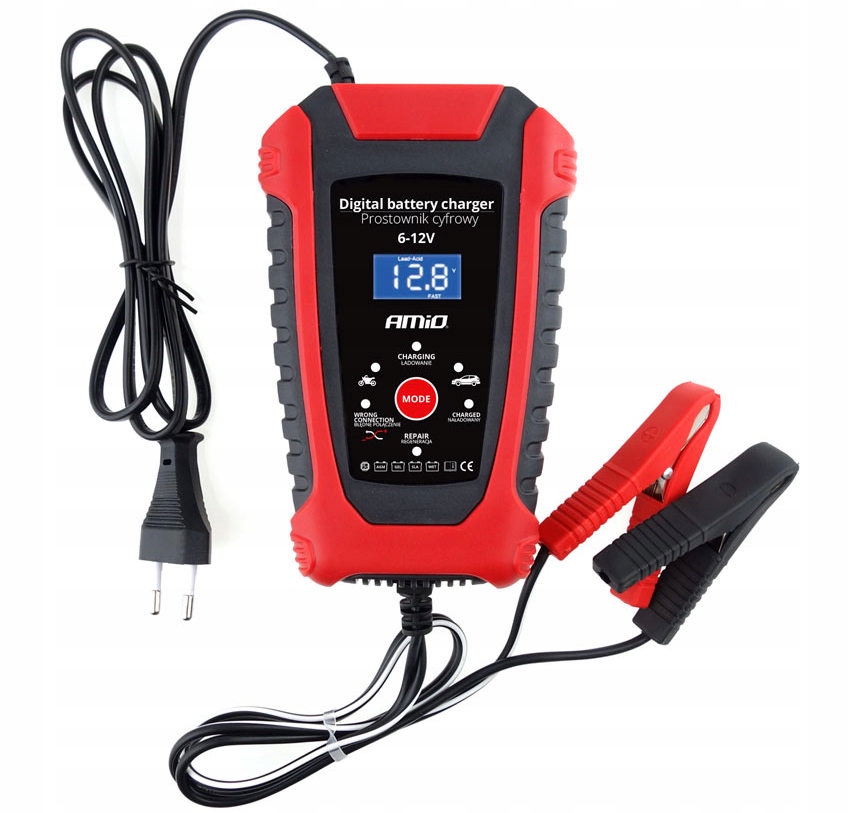 

Prostownik AMiO cyfrowy 6V 12V 2A 6A Dbc 02