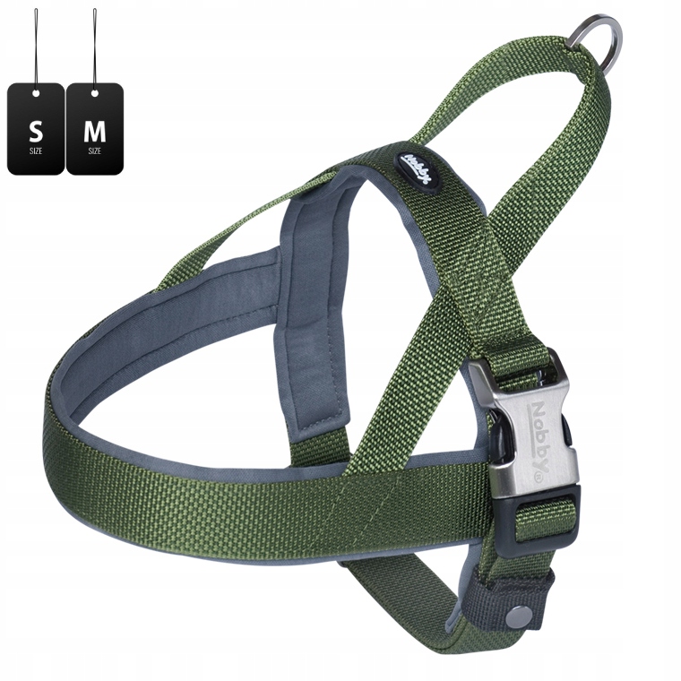 

Szelki Norweskie dla Psa Nobby Royal Oliwka S-m