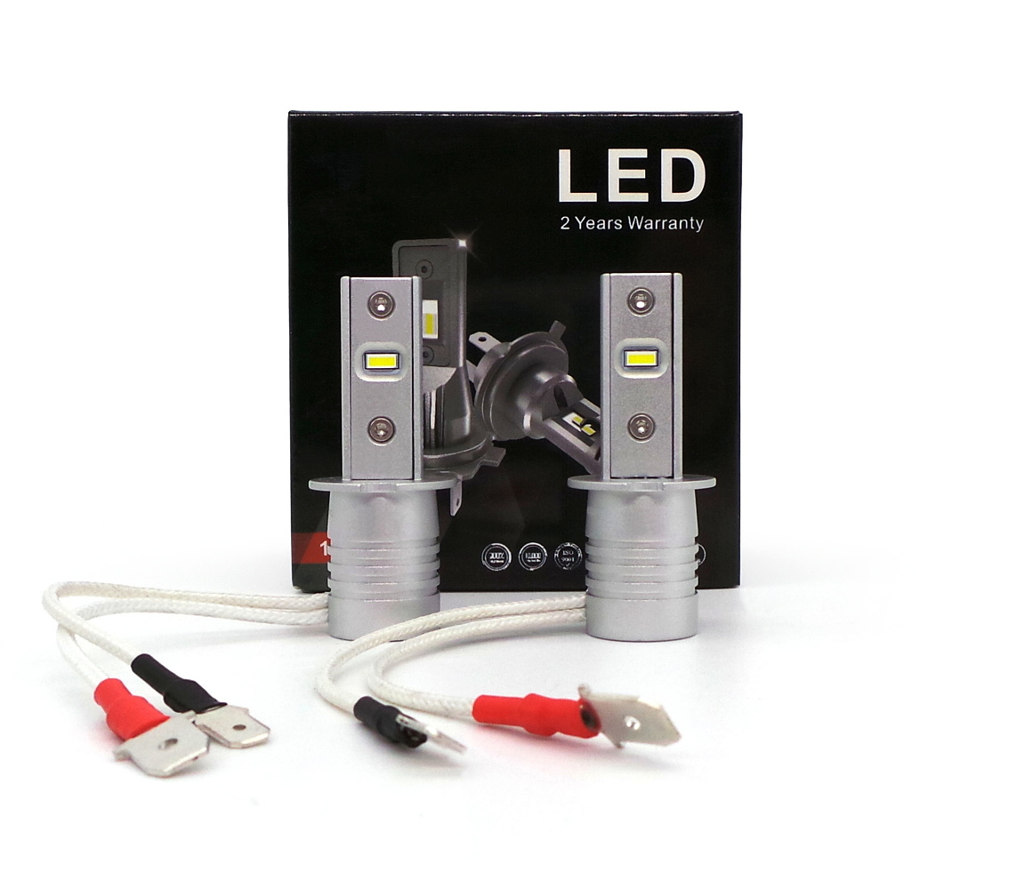 Led žiarovky H3 9V-30V Canbus 2ks Novinka 2x4000lm
