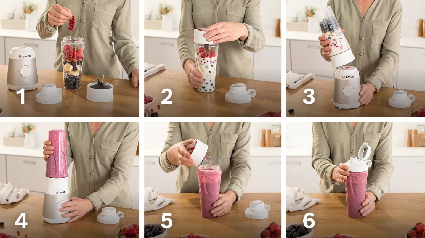 Blender kielichowy Bosch MMB2111T 450 W Kod producenta MMB2111T