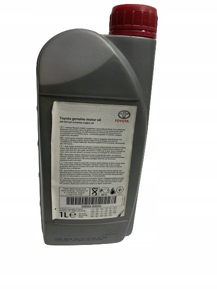 OLEJ SILNIKOWY TOYOTA FUEL ECONOMY 5W30 8L Klasa lepkości SAE 5W-30