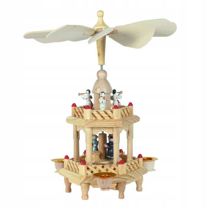 

Piramida Bożonarodzeniowa, 2-piętrowa, 25 cm