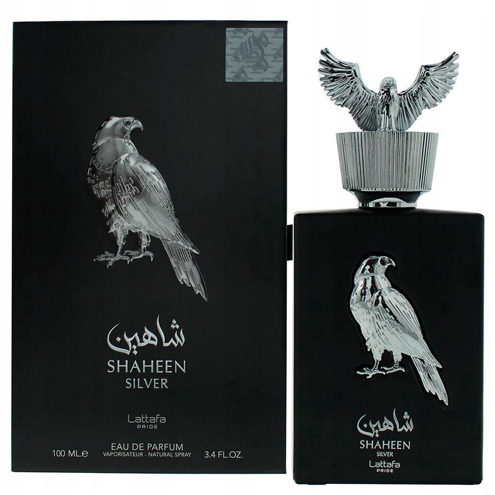 Unisex parfémovaná voda Lattafa Pride Shaheen Silver 100 ml
