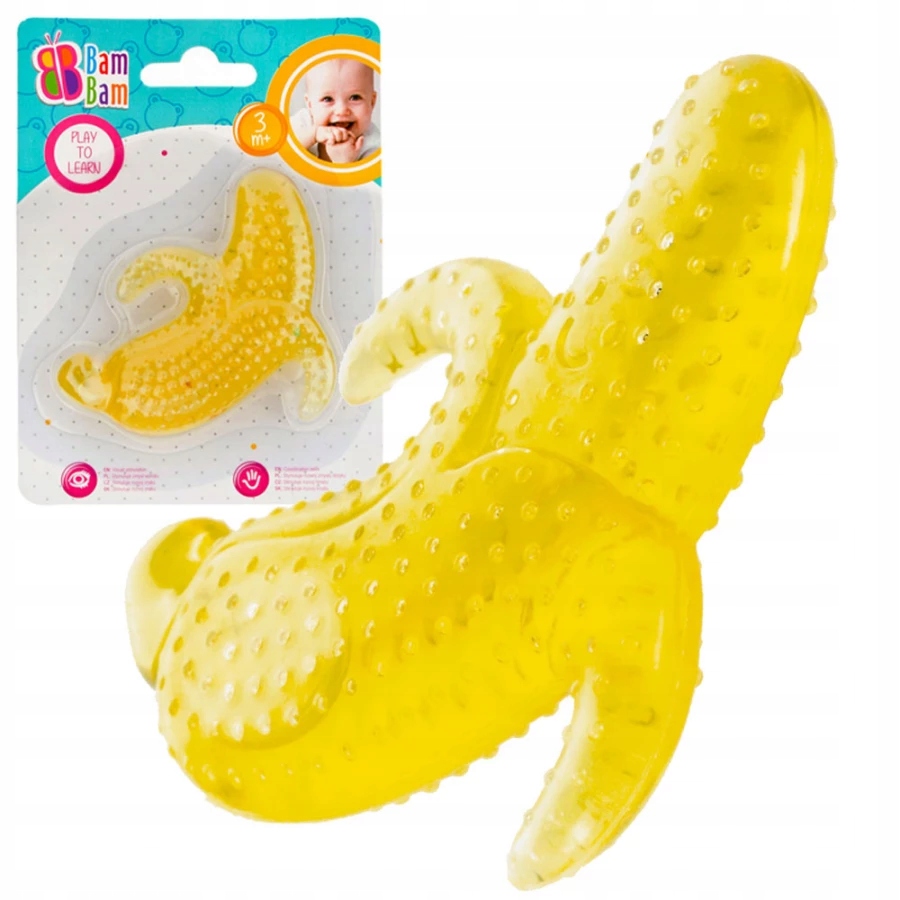 

Gryzak Sensoryczny Banan Dla Niemowlaka