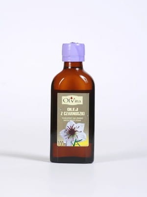 Levně Olej z černého kmínu lisovaný za studena 250 ml Olvita