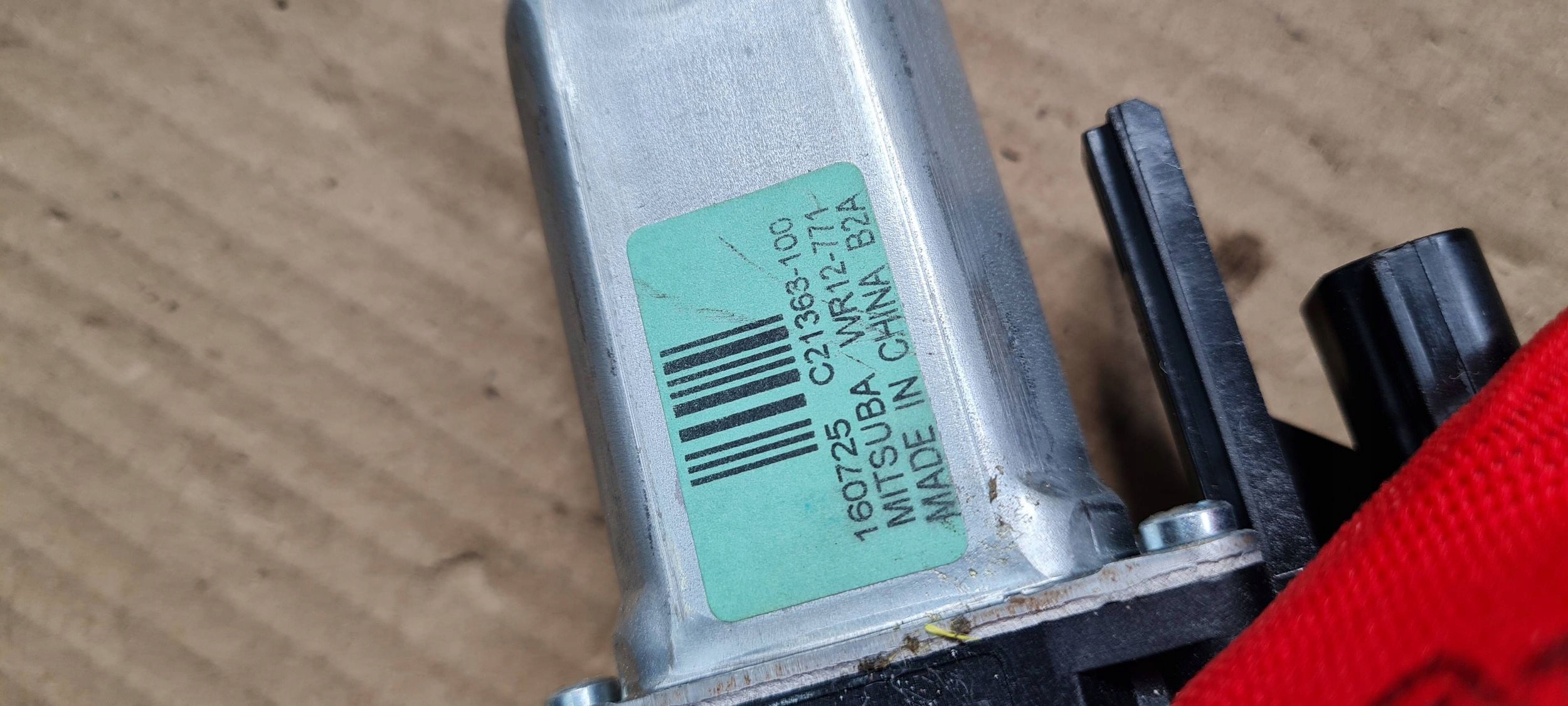DODGE JOURNEY 2016 mechanism window regulator right front 961926102