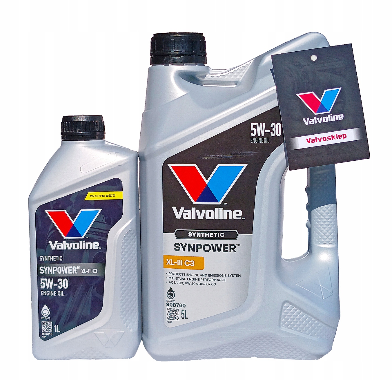 Valvoline SynPower XL-III C3 5W30 6L VW50700/50400 Bmw LL-04 Dpf