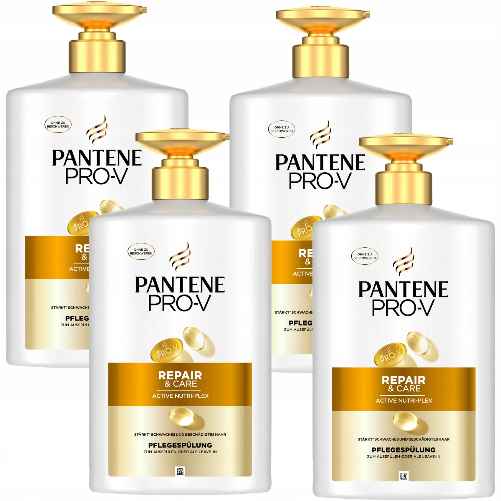4x Odżywka z pompką Pantene Pro-V Repair & Care 800 ml