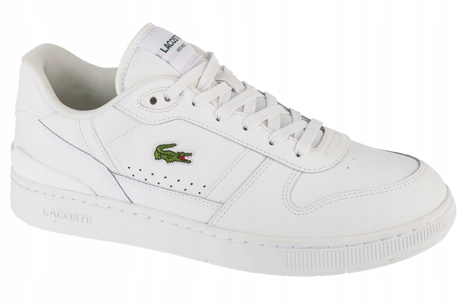 Lacoste T-clip Set 224 [40] Pánské kožené tenisky, bílá barva