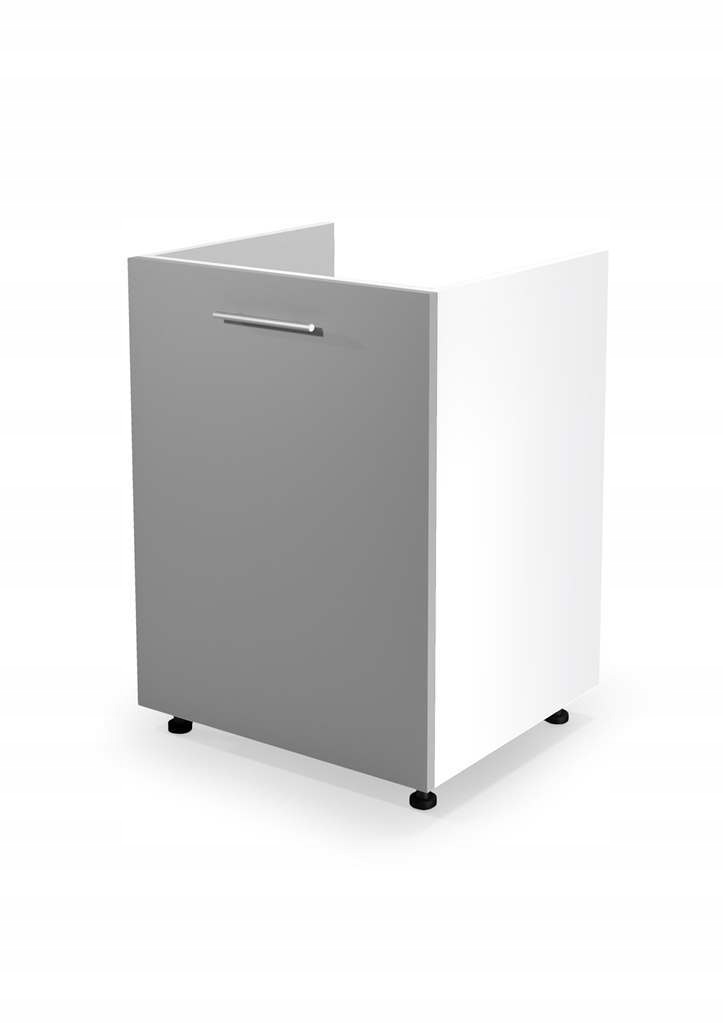 

Szafka zlewozmywakowa front jasny popiel dk-60/82