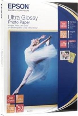 Błyszczący papier fotograficzny Epson 10 x 15 cm, 300 g/m2, 50 sztuk