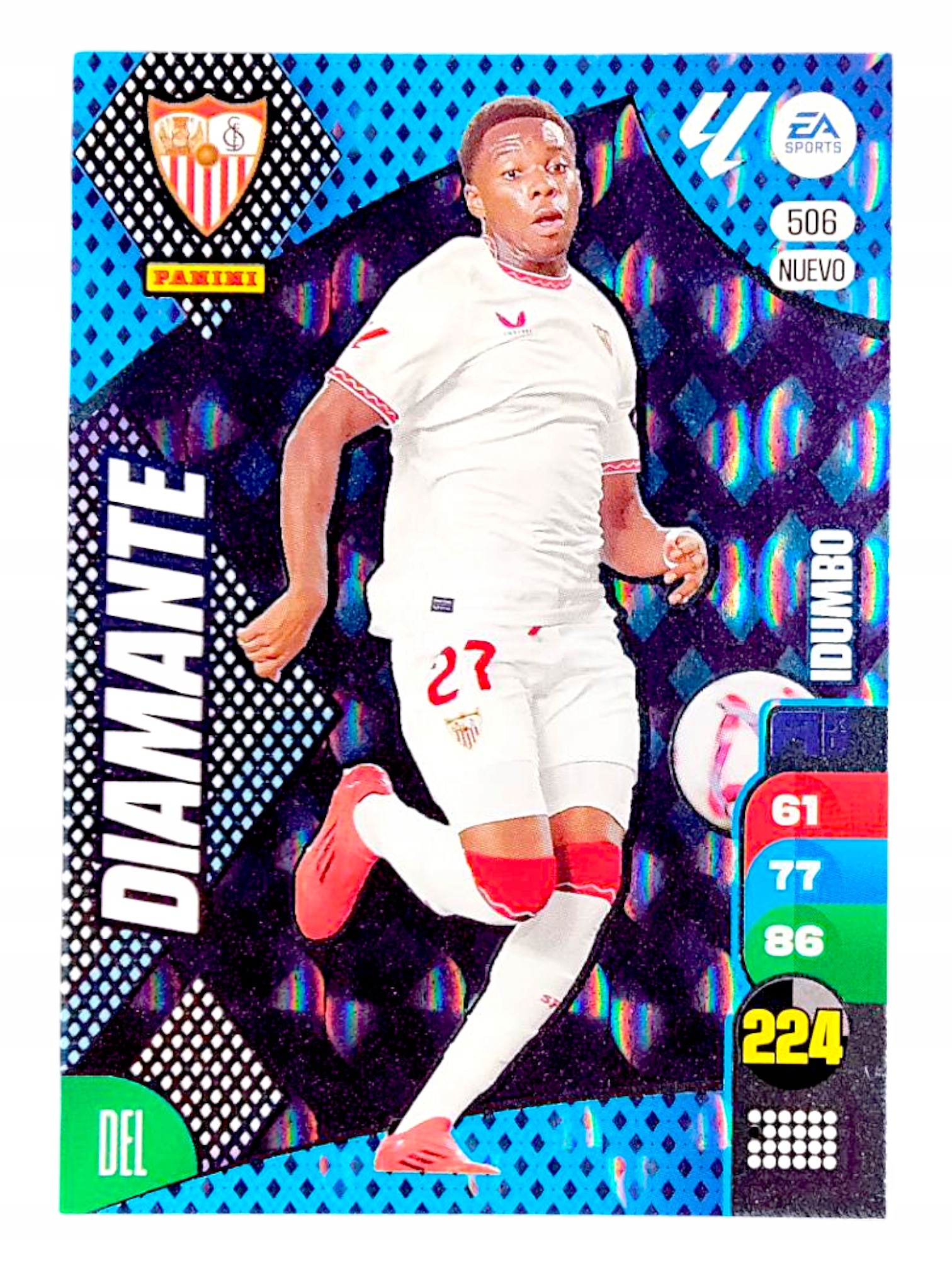Panini La Liga 2024-2025 Diamante 506 Nuevo Idumbo Sevilla