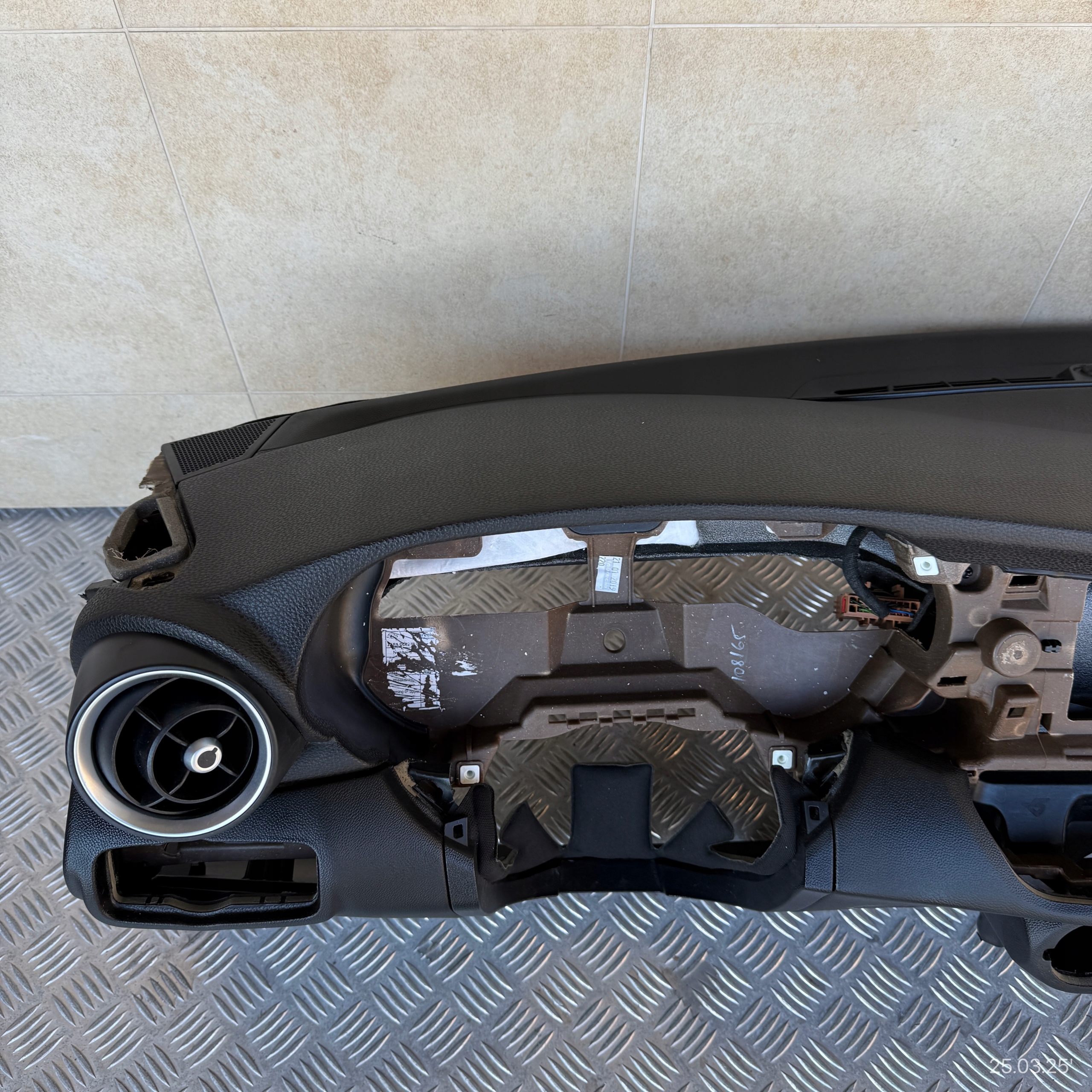 dashboard complete airbag console tension belts cockpit ALFA ROMEO GIULIA 2019 ROK