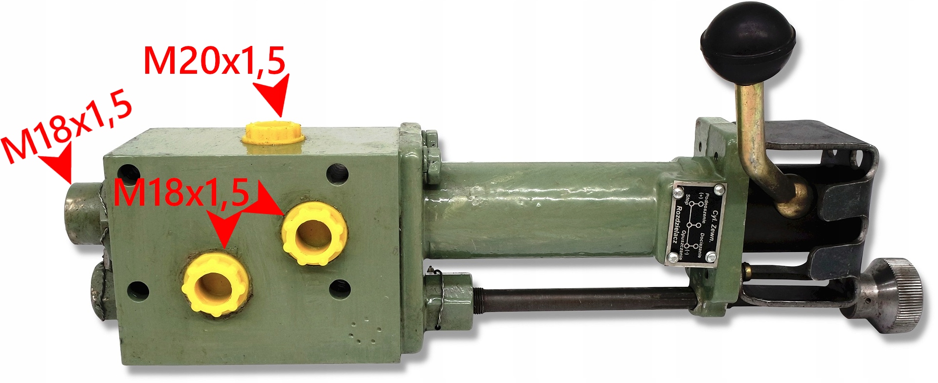 ROZDZIELACZ POD SIEDZENIE PODNOŚNIKA C330 C328 Numer katalogowy części HY1042.7