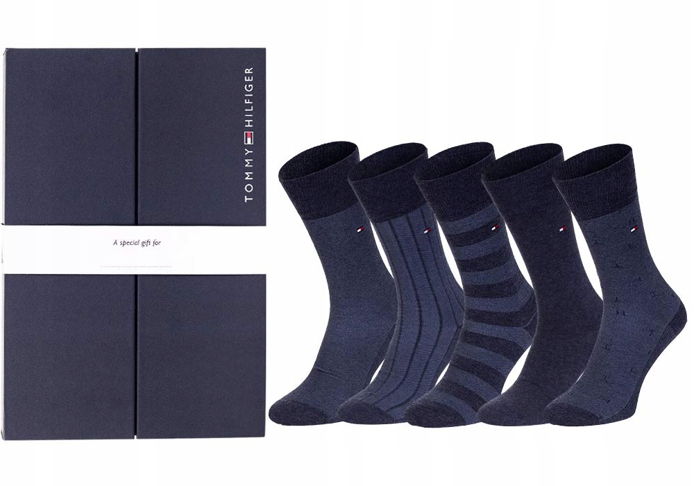 

Tommy Hilfiger Skarpety Skarpetki 5P Jeans r.39-42