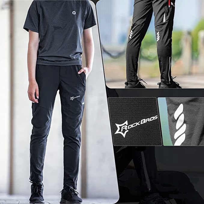 Spodnie na rower bieganie w góry ROCKBROS YPK010 M Kod producenta YPK1007RM