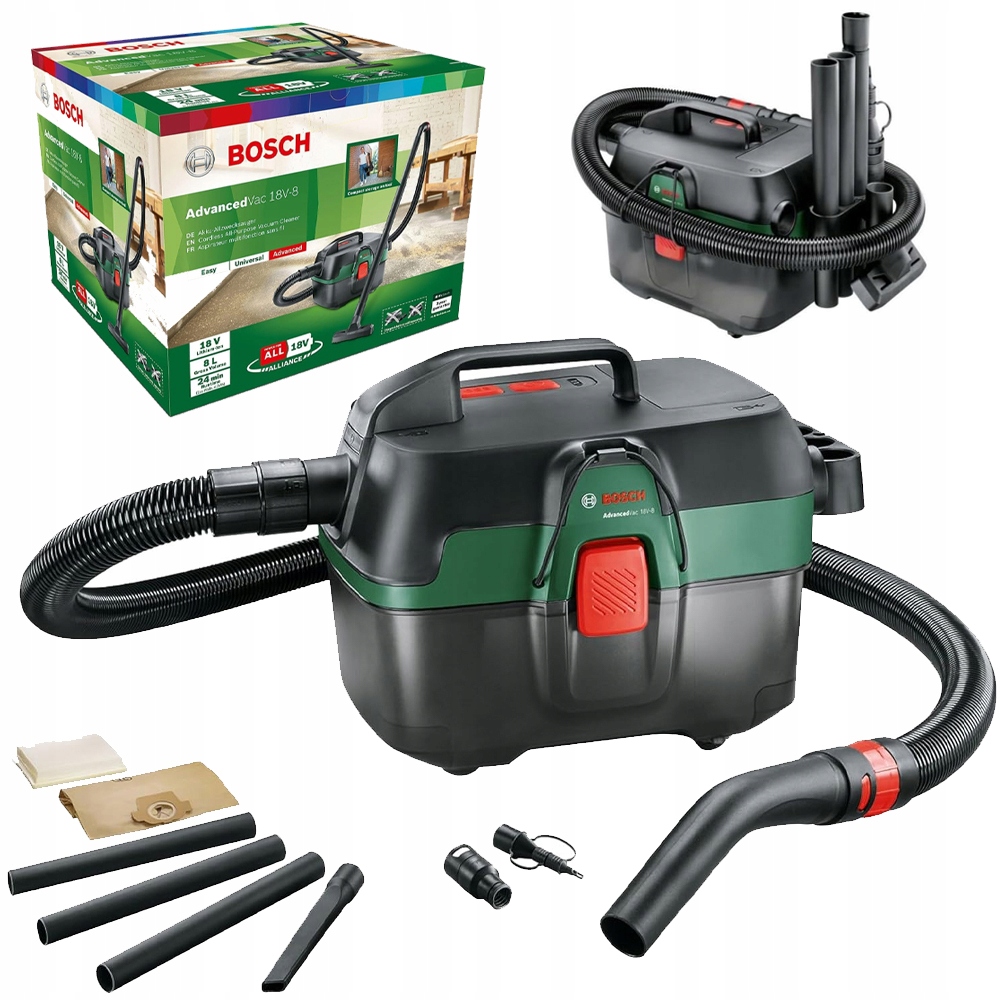 Vysavač Bosch Advancedvac 18V-8 Akumulátorový Foukač