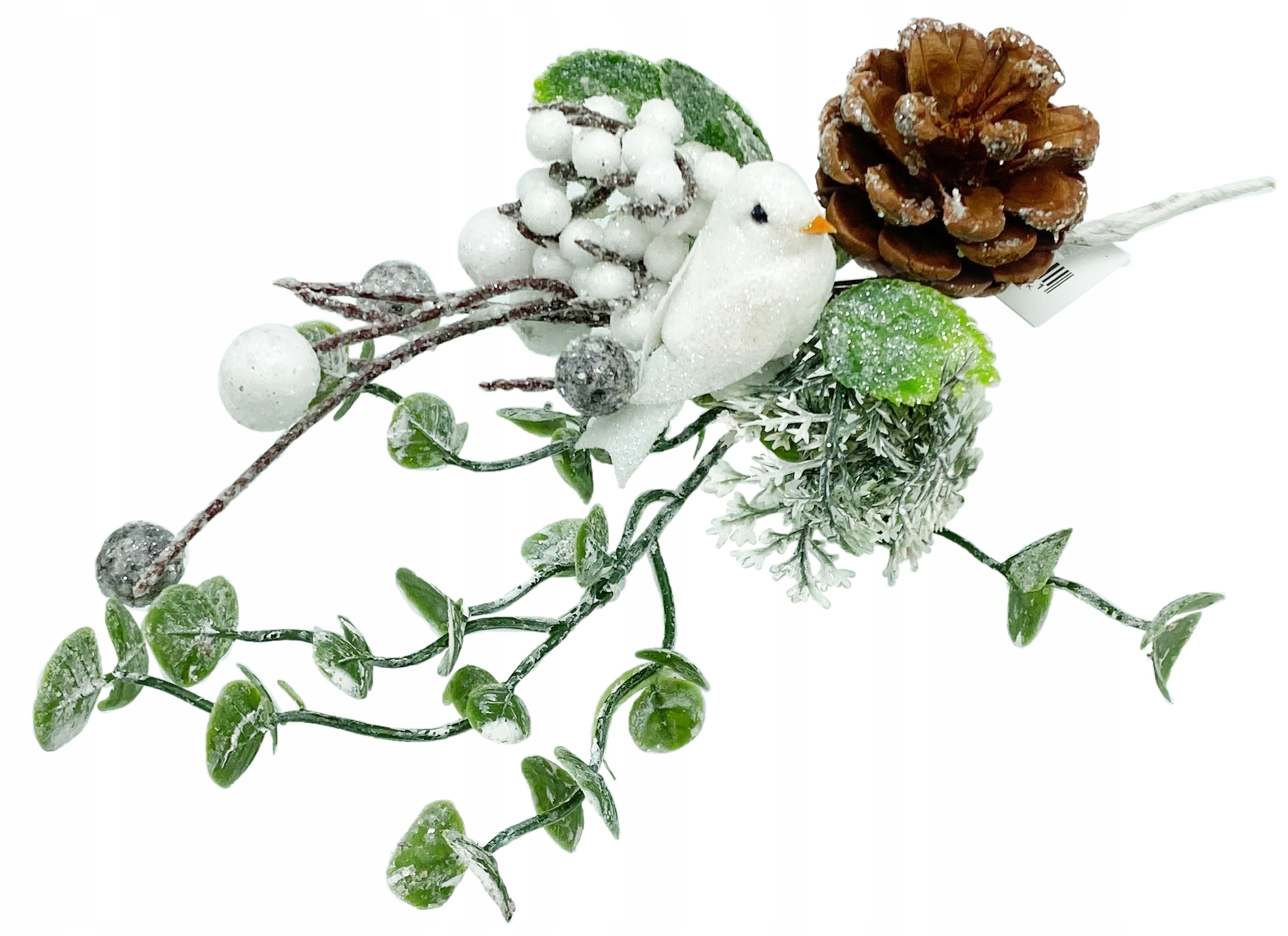 

Gałązka Ozdobna stroika wianka Ptak Szyszka