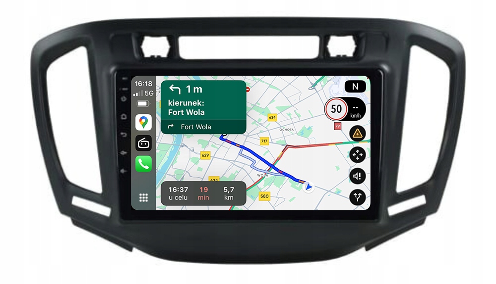 Opel Zafira C Radio Navigace Android Carplay Mapy 8GB/128GB Dsp