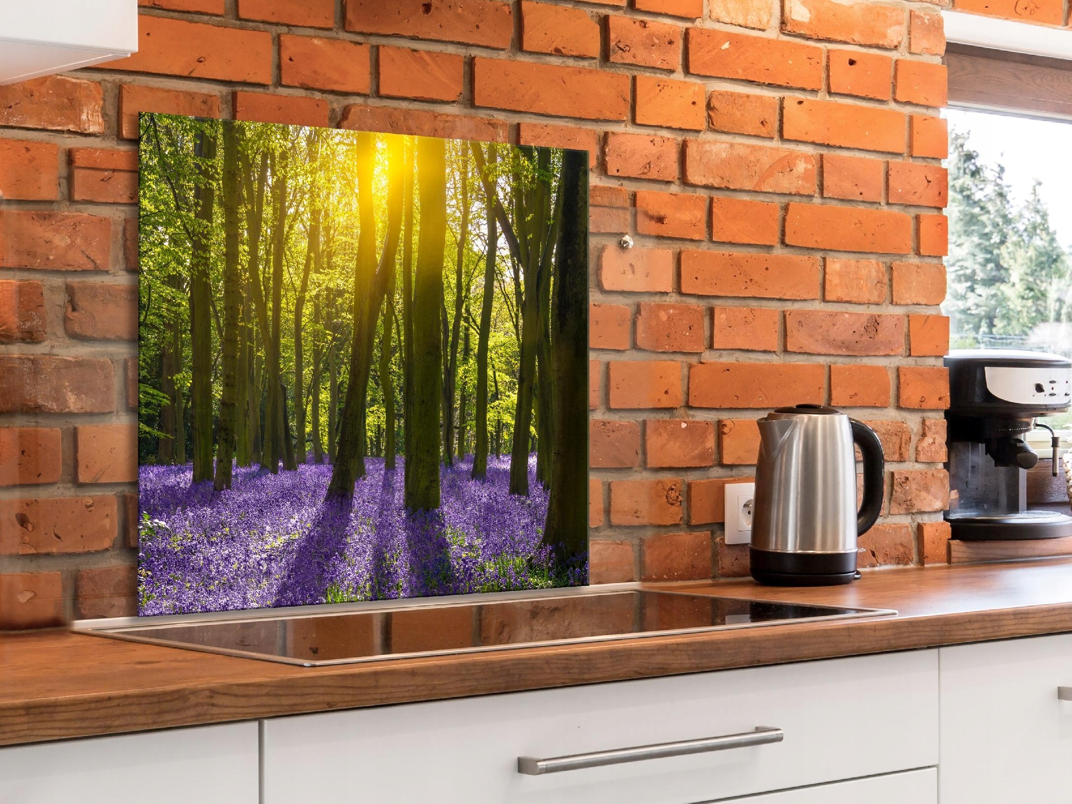 Skleněný Kuchyňský Panel 80x80 c-B-0494-aq-a