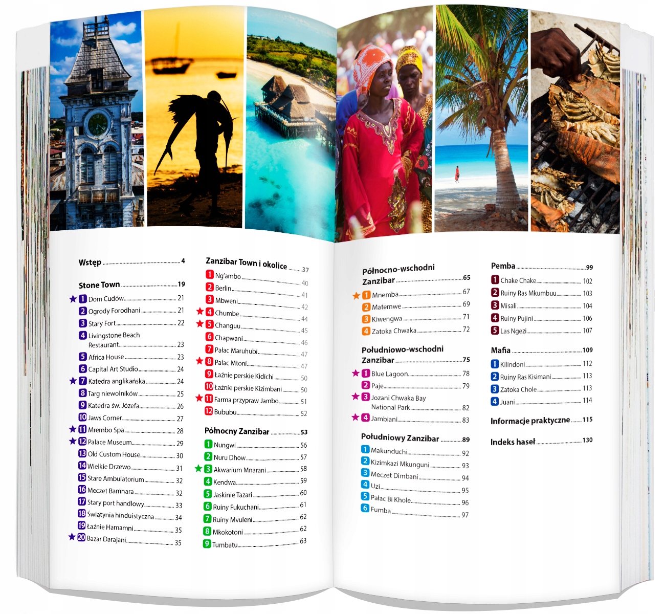 Zanzibar light: przewodnik + mapa ISBN 9788381907002