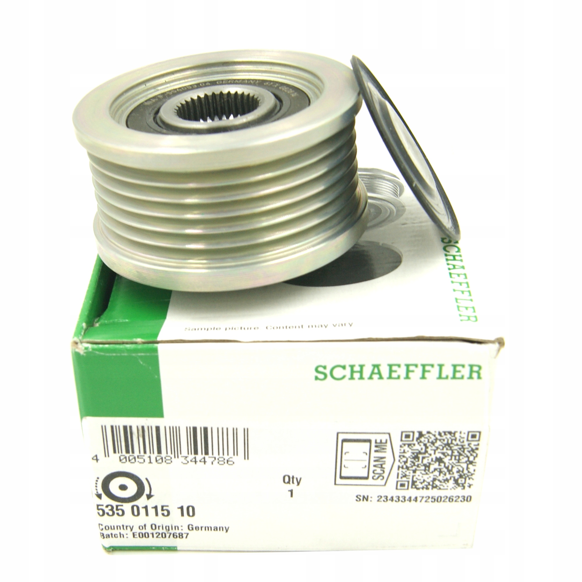 INA KOŁO KÓŁKO PASOWE ALTERNATORA DO OPEL ASTRA H VECTRA C ZAFIRA B 1.9CDTI