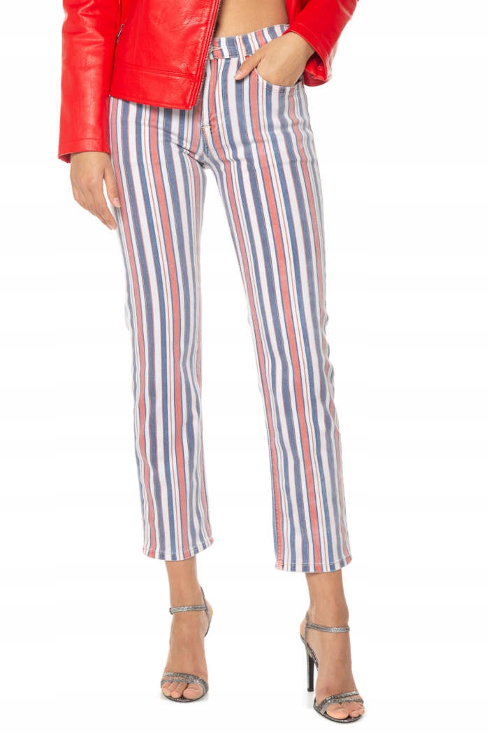 Pepe Jeans Barevné Pruhované Kalhoty (28/30)