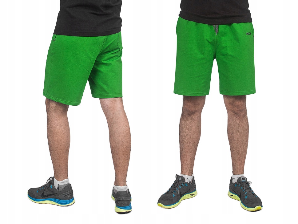 

Krótkie Spodenki Dresowe Męskie Wxm 1/2 XL zielone