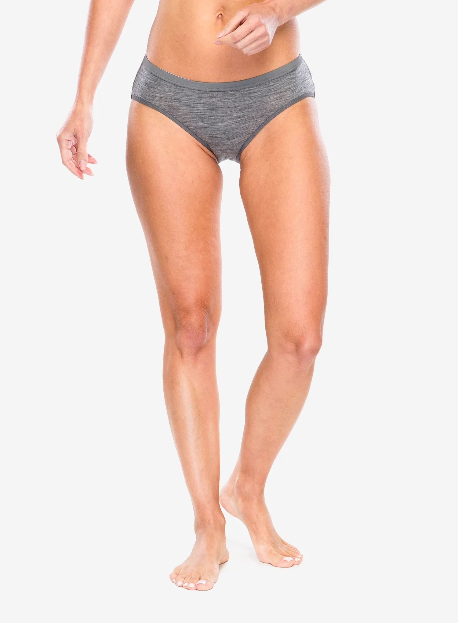 Kalhotky termoaktivní kalhotky Icebreaker Siren Hipkini grit XL