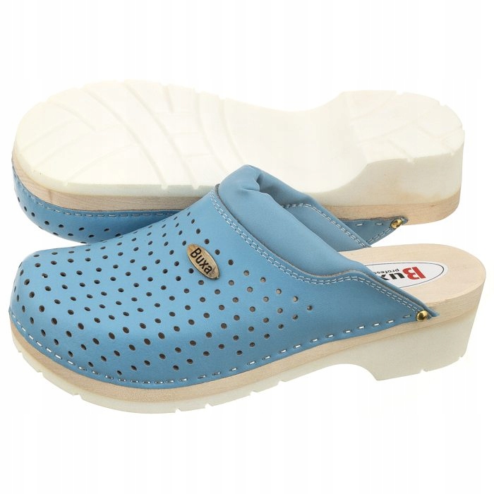 Boty Chodaki Dřeváky Buxa Supercomfort Modré