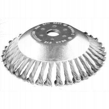 Graphite drátěný kartáč pro benzínovou kosu 200 x 25,4 mm tvrdý 55H101