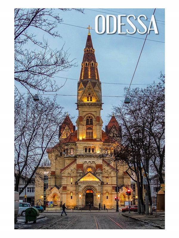 

Odessa - Kościół św. Pawła - Magnes na lodówkę