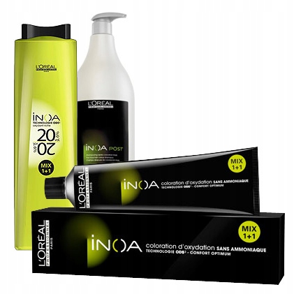 

Loreal Inoa Zestaw Farba Aktywator Szampon New
