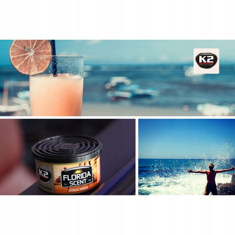 K2 FLORIDA SCENT CITRUS SHOCK ZAPACH ODŚWIEŻACZ Numer katalogowy producenta V87WIS