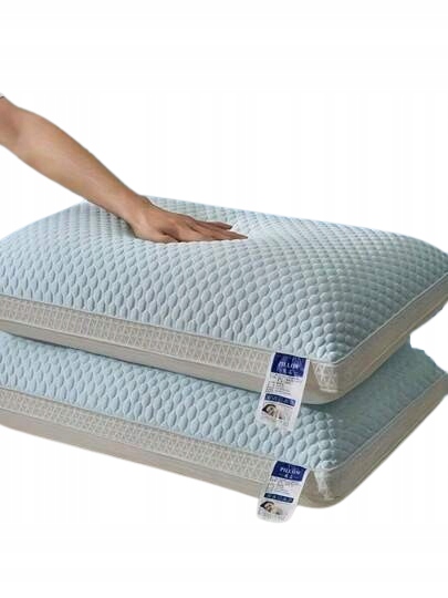 Shein Jednotlivý Polštář Bílo Modrý Pohodlný 50*75 1_A