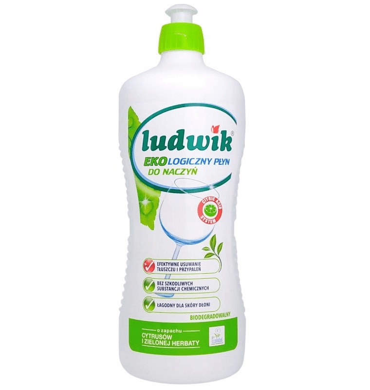 

Płyn do naczyń Ludwik Ekologiczny cytrusy 900ml