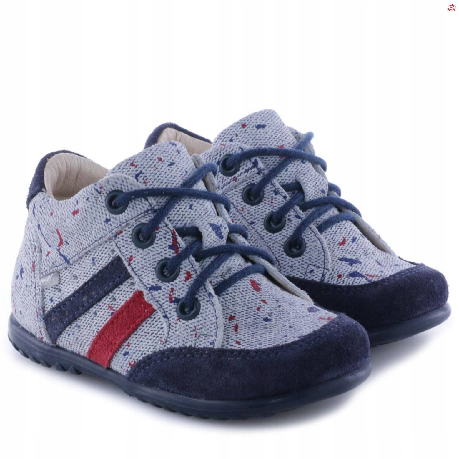 

Emel E2411D-1 Buty Roczki Trzewiki r.22