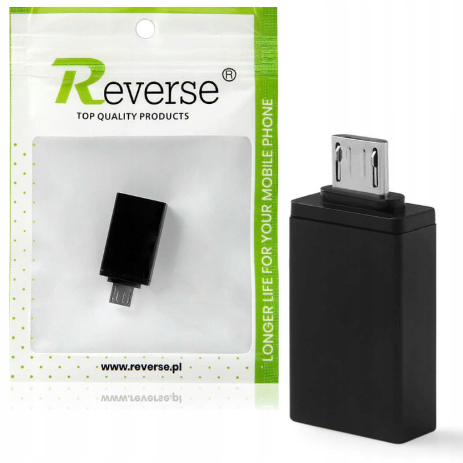 

Adapter Micro do Usb Usb-a Przejściówka Otg Kabel