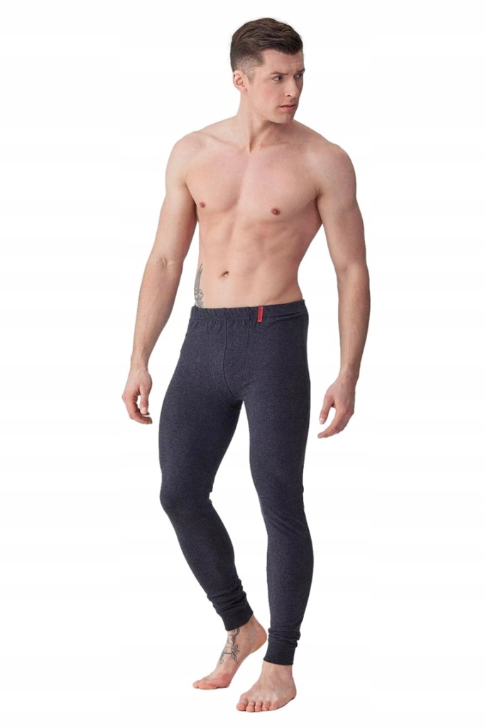 Pánské Teplé Kalhotky Key MXL 155 Thermo Šedé XXL
