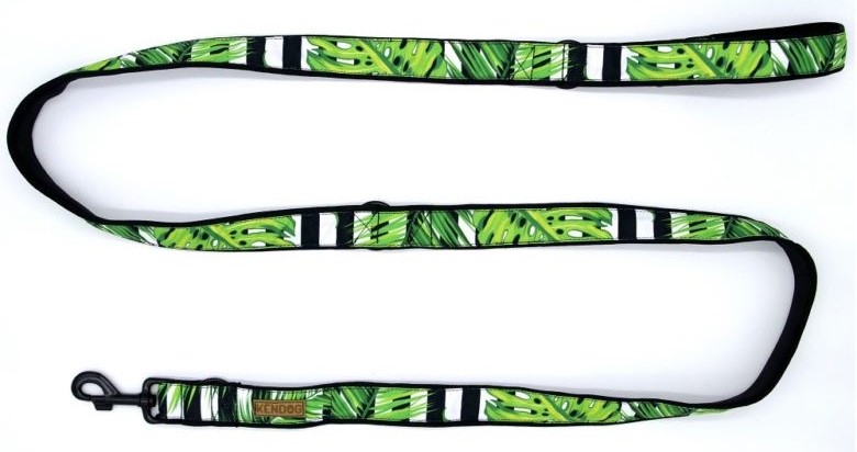 Levně Kendog vodítko Listy monstera 200 cm 2 cm