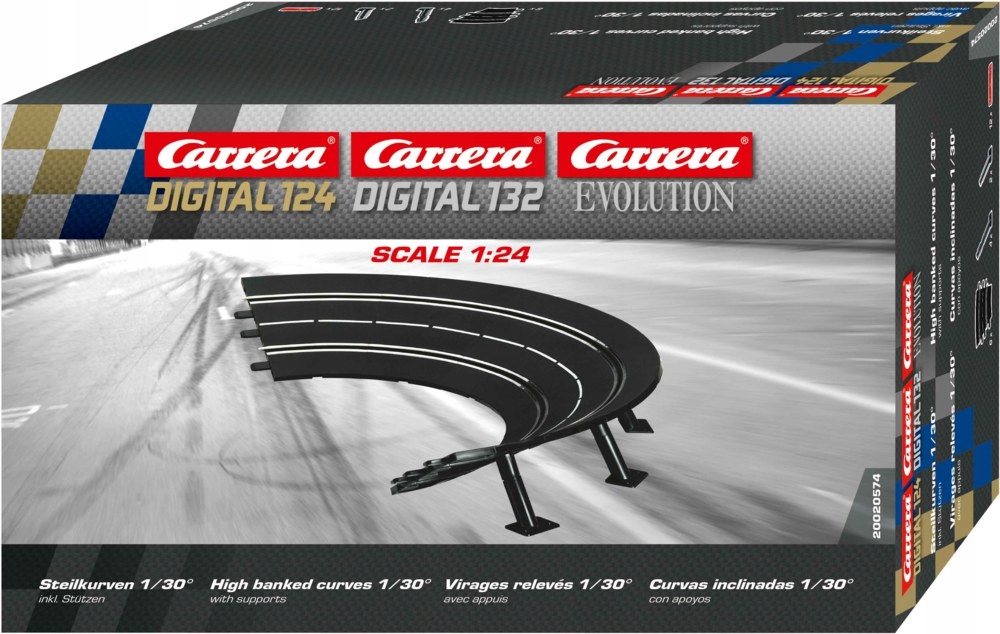 Stroma krzywa Carrera 1/30 Evolution/D132/D124 (GCX3160)