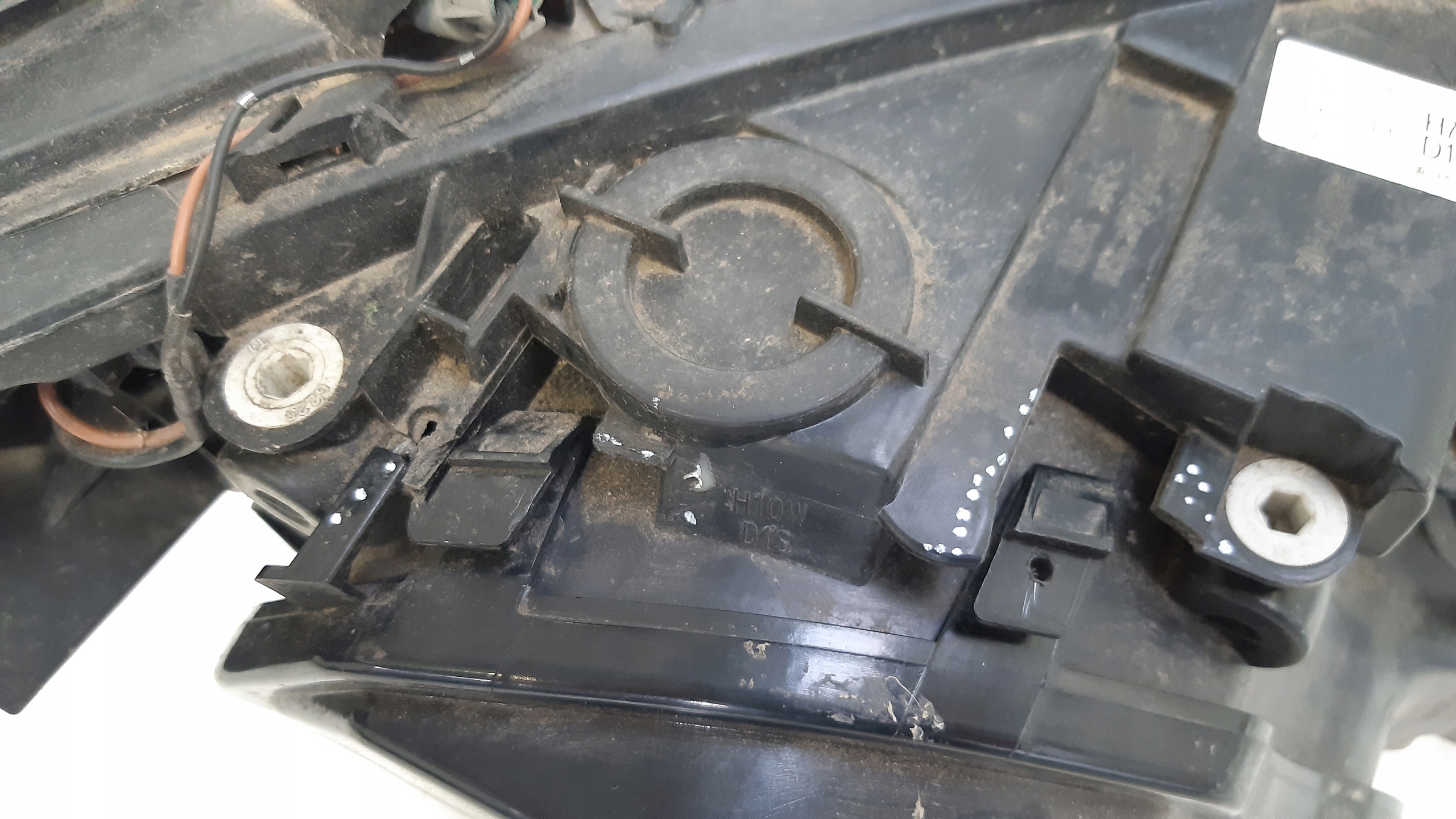 light left front xenon europa BMW E61 525i